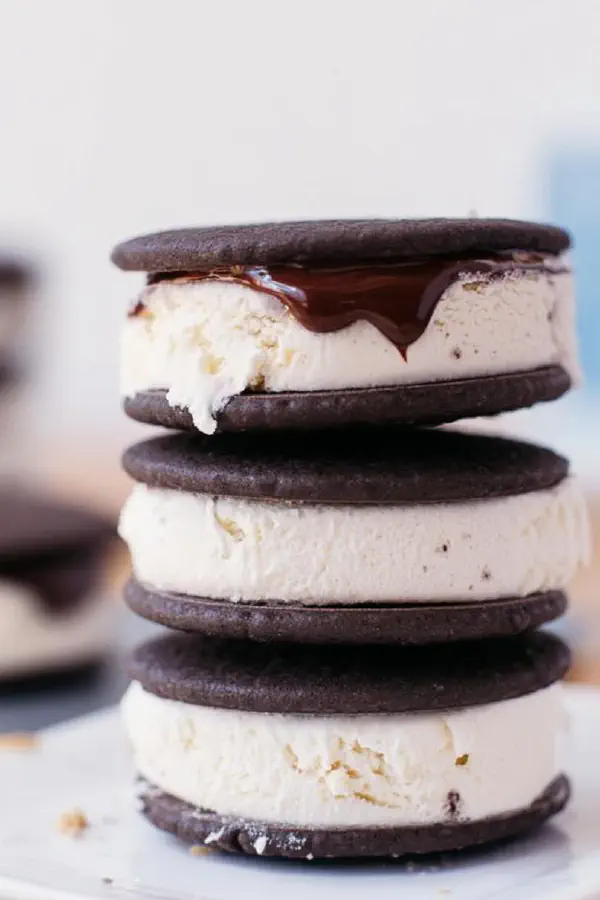 Chocolate Ice Cream Sandwiches