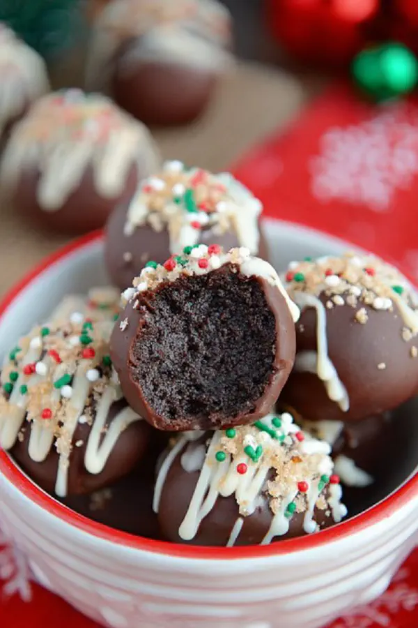 Chocolate Mint Oreo Bites