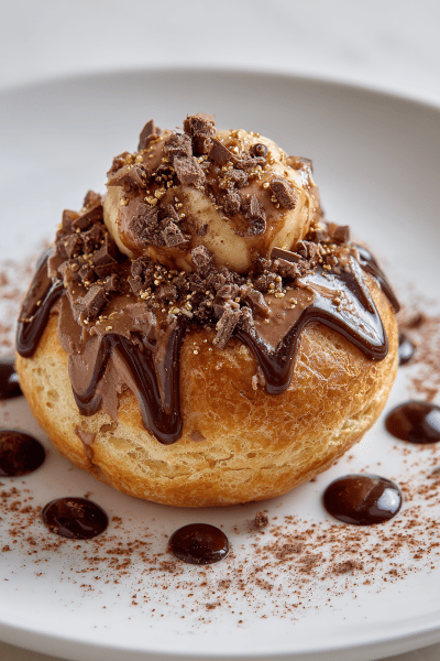 Chocolate Religieuses Twist
