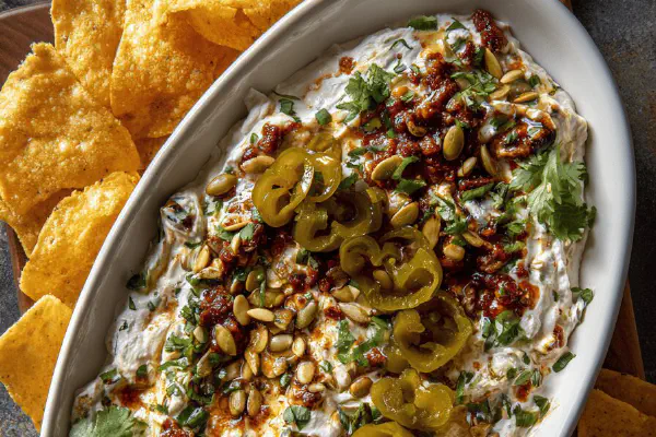 Spicy Creamy Orange Dip