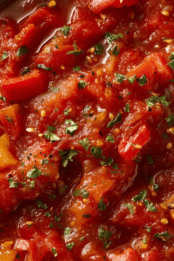 Chunky Tomato Sauce Twist