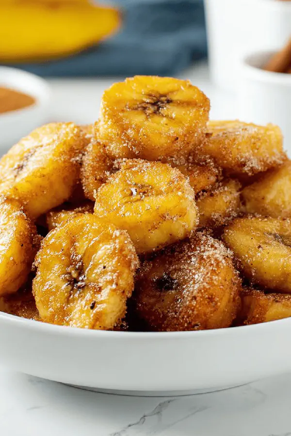 Cinnamon Maple Fried Bananas