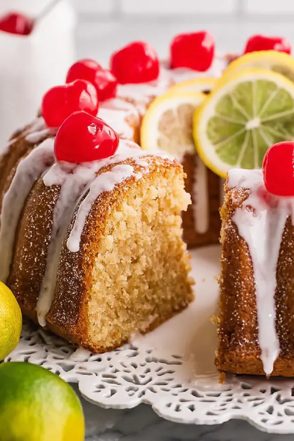 Citrus Spark Pound Cake
