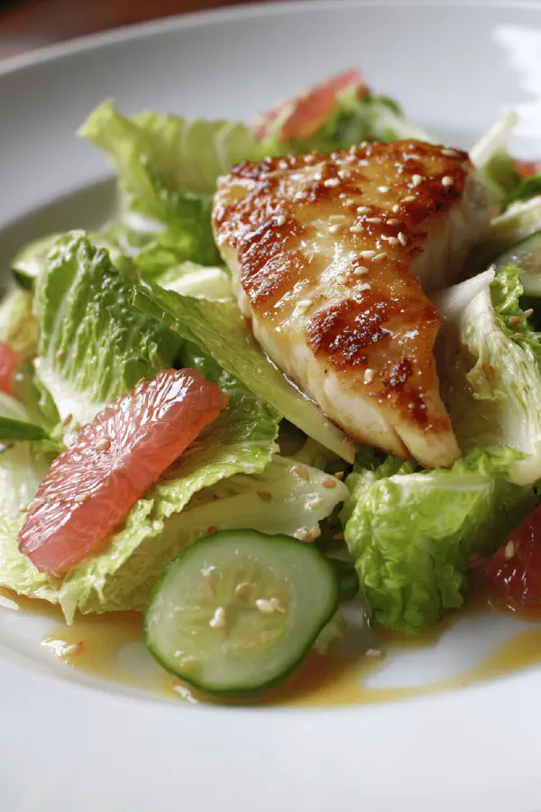 Citrus Tilapia Salad