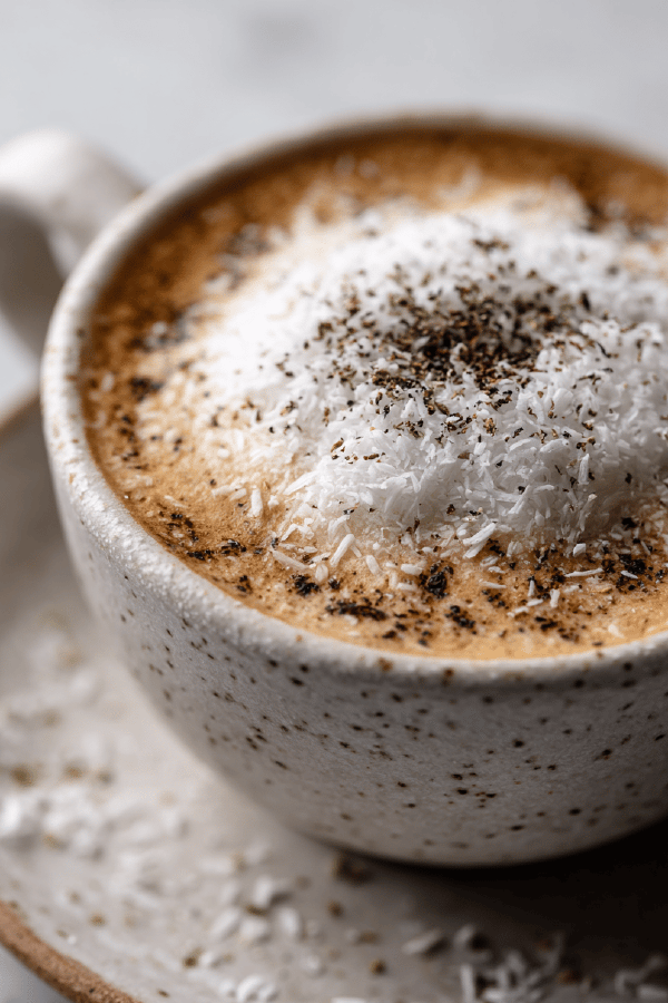 Coconut Nutmeg Latte Twist