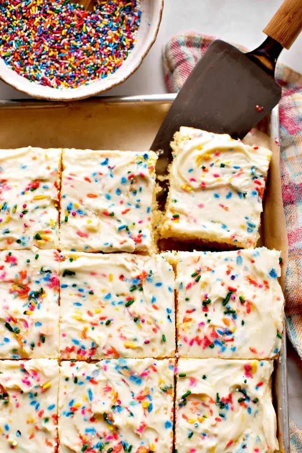 Confetti Sheet Cake Remix