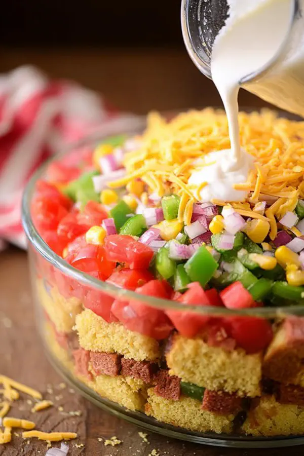 Cornbread Bean Salad