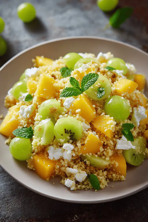 Couscous Fruit Salad Remix