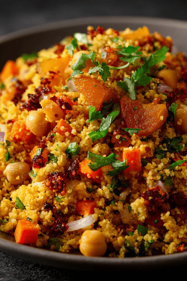 Couscous with Apricots Veggie
