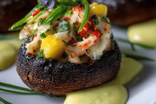 Grilled Shrimp Coconut Romaine