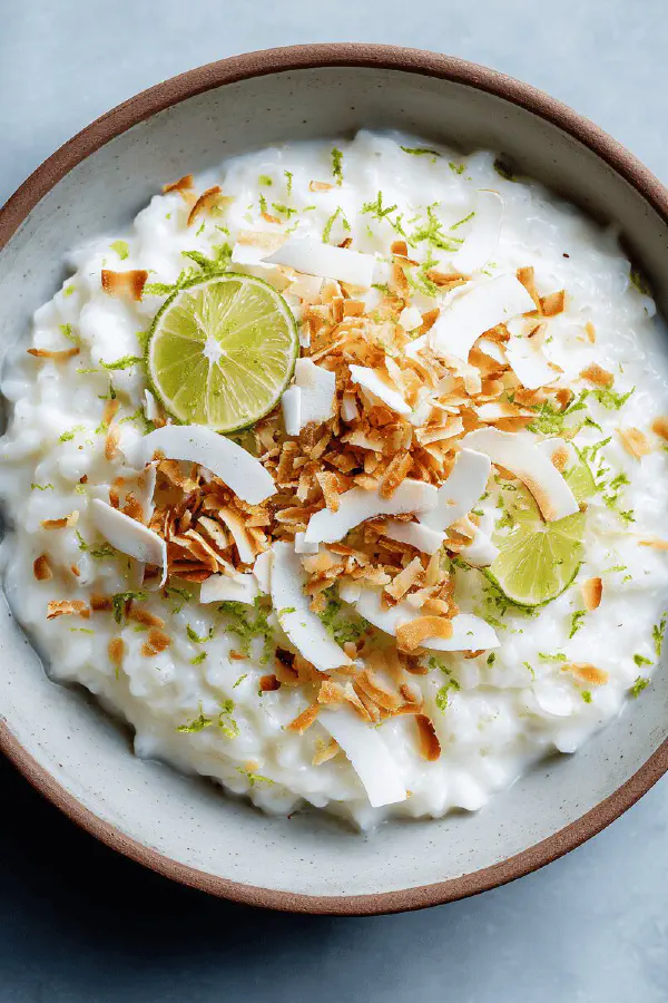 Creamy Coconut Rice Pudding