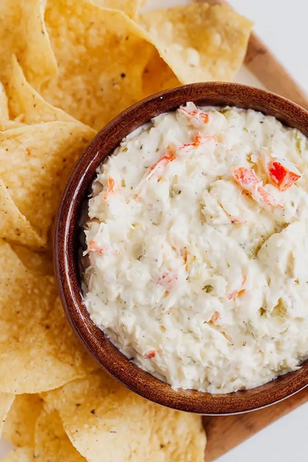 Creamy Crab Spinach Dip