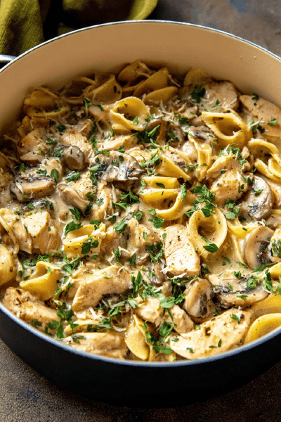Creamy Marsala Chicken Pasta