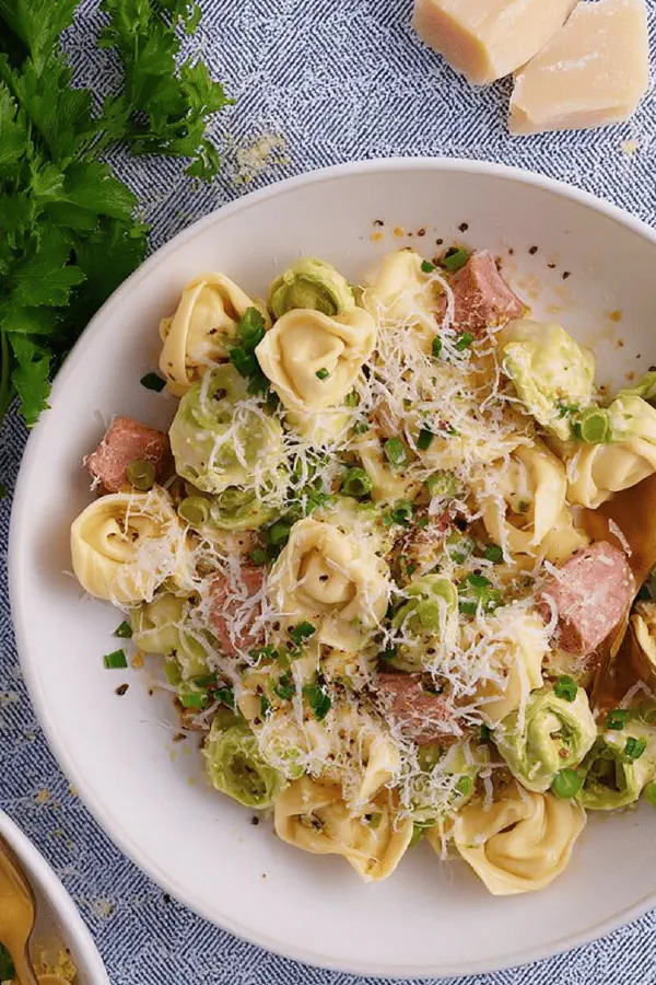 Creamy Tortellini Ham