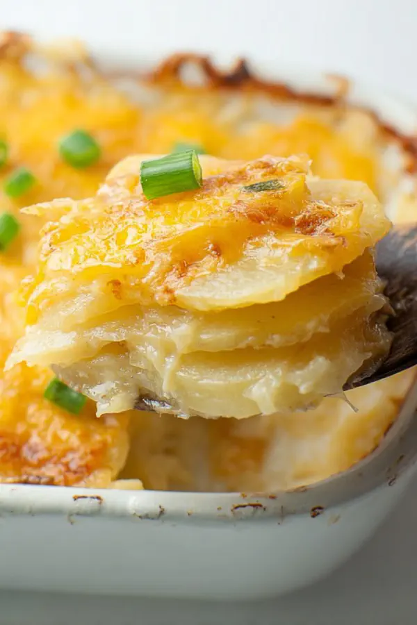 Creamy Twice-Cheese Potatoes