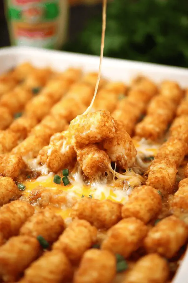 Creole Tater Tot Bake