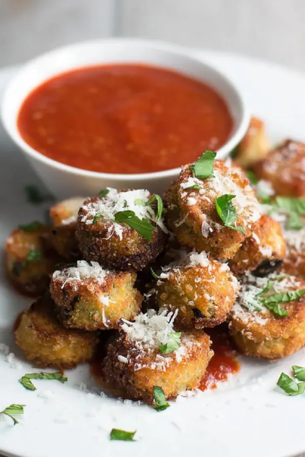 Crispy Eggplant Cubes