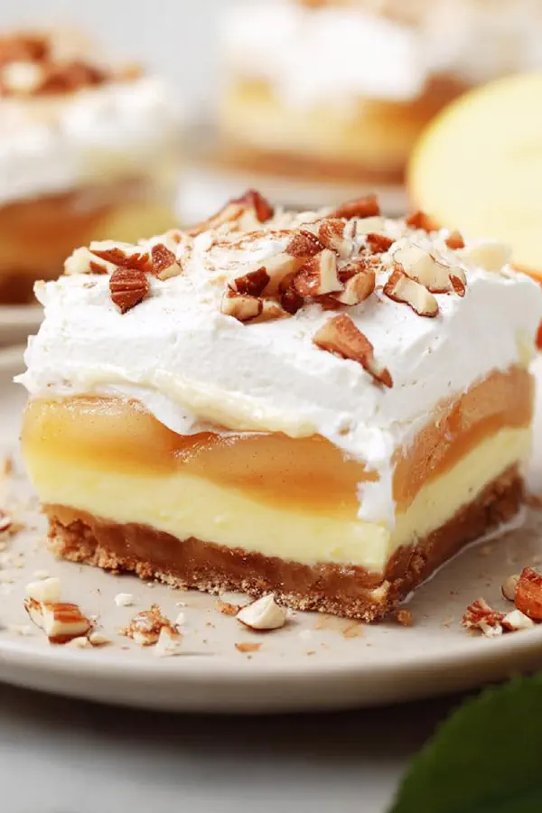 Crunchy Apple Layered Dessert