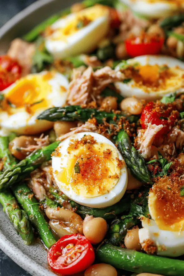 Crunchy Asparagus Tuna Salad