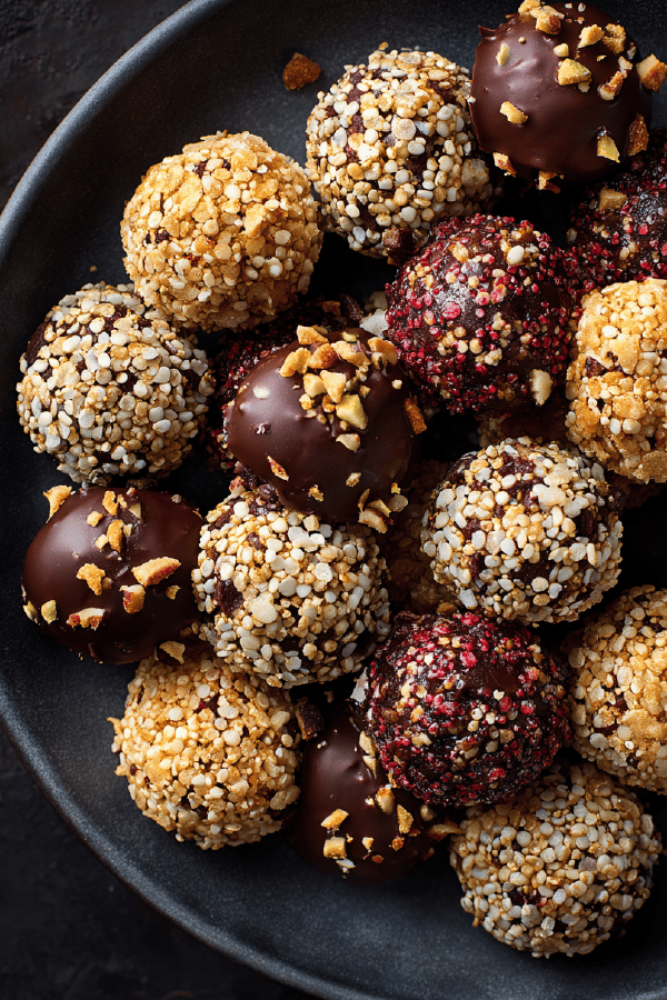 Crunchy Cereal Chocolate Bites