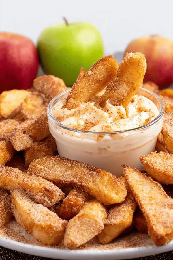 Crunchy Cinnamon Apple Fries