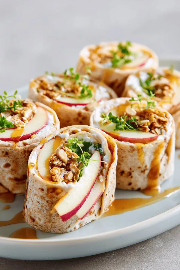 Crunchy Fruit Wraps