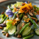 Crispy Tofu Lettuce Wraps