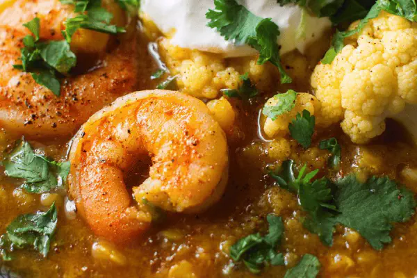 Thai Chicken Shrimp Soup