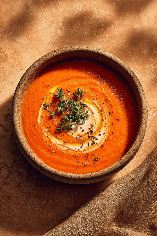 Curried Tomato Cream Soup
