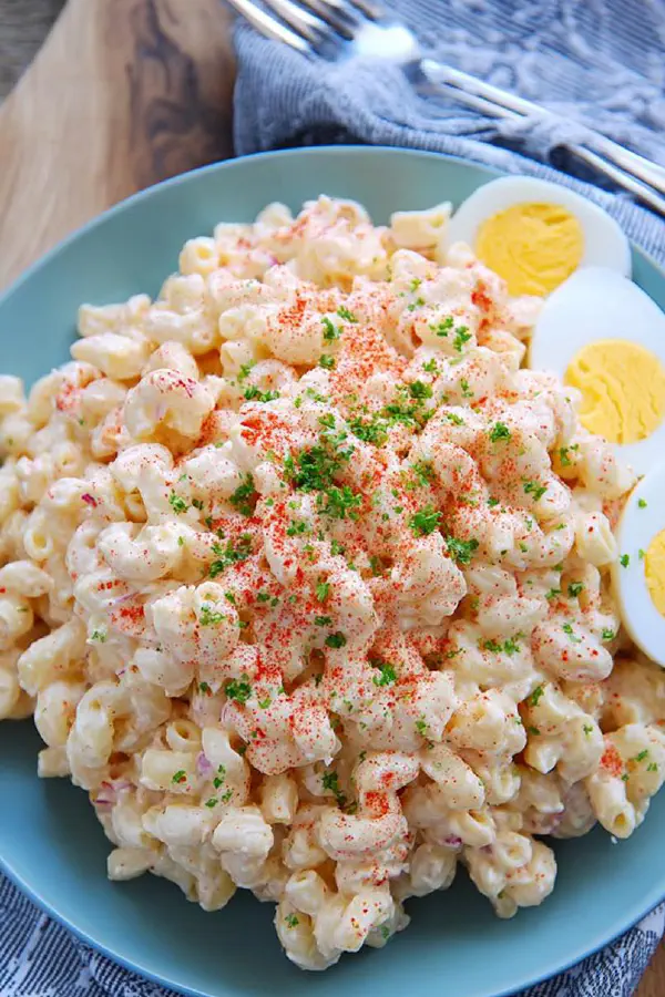 Deviled Egg Pasta Salad