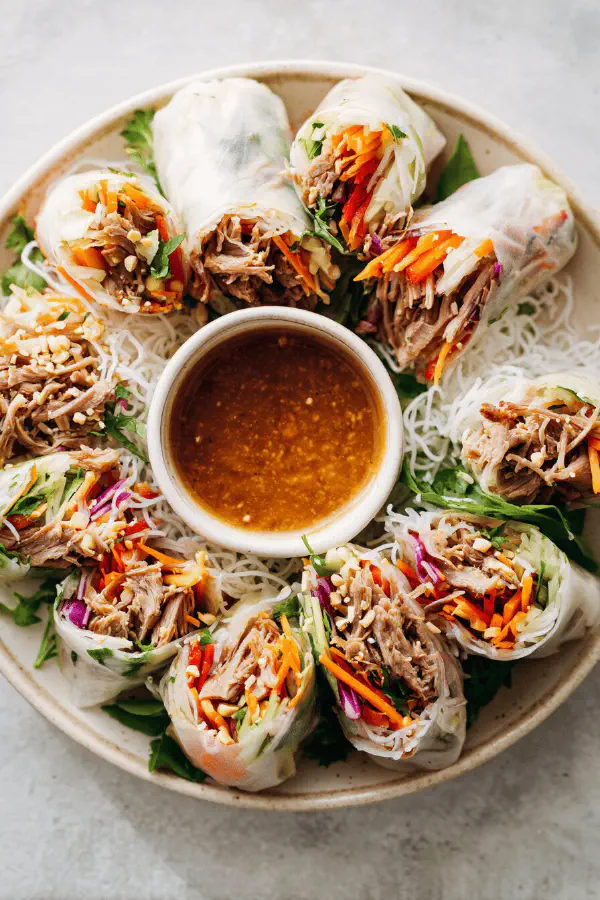 Duck Spring Rolls