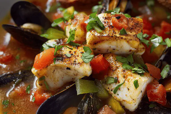 Spicy Shrimp Avocado Flatbread