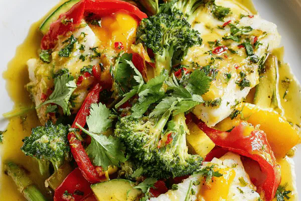 Grilled Shrimp Coconut Romaine