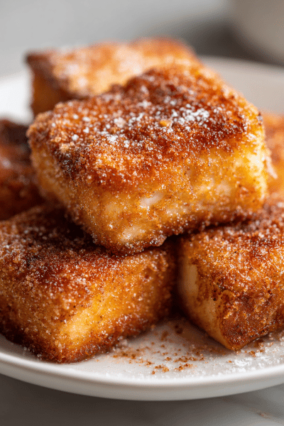 Fried Custard Squares