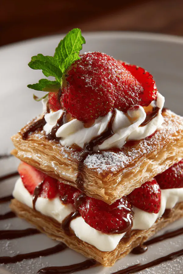 Frozen Strawberry Puff Pastry