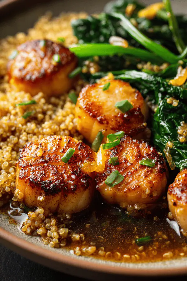 Giant Scallops Lemon Ginger