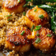 Pan-Seared Cod Ginger Zucchini