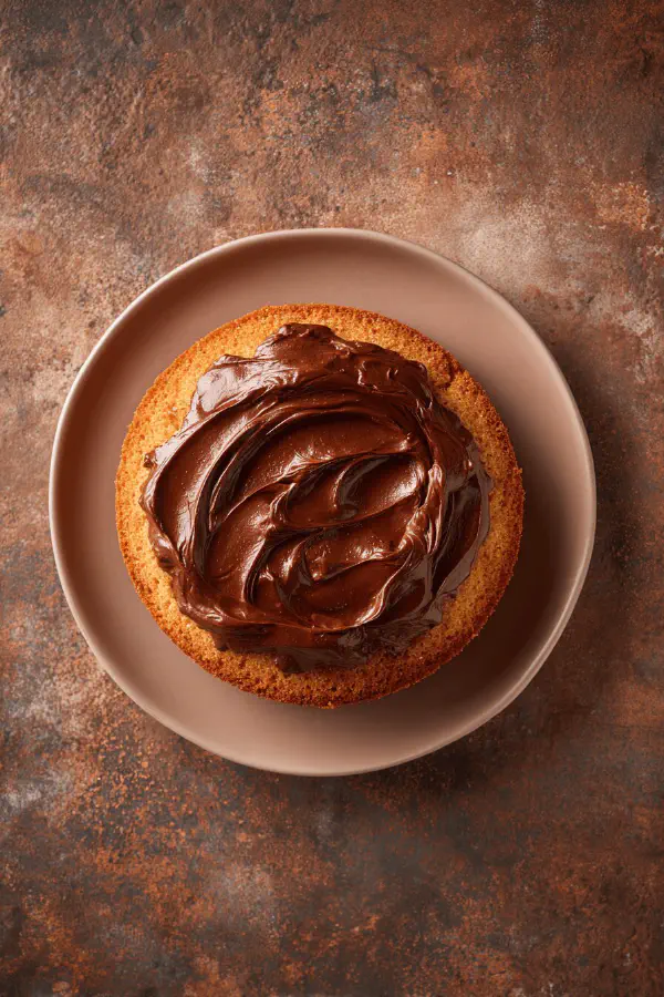 Golden Cake Chocolate Glaze