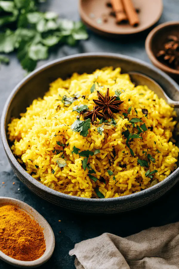 Golden Turmeric Rice