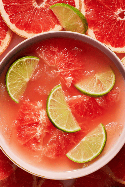 Grapefruit Ginger Syrup Twist