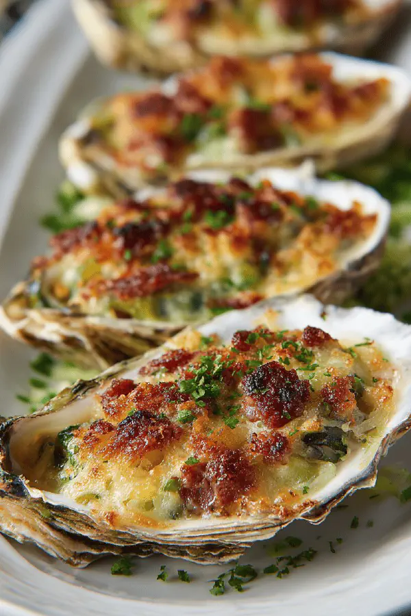 Gratinated Chorizo Oysters