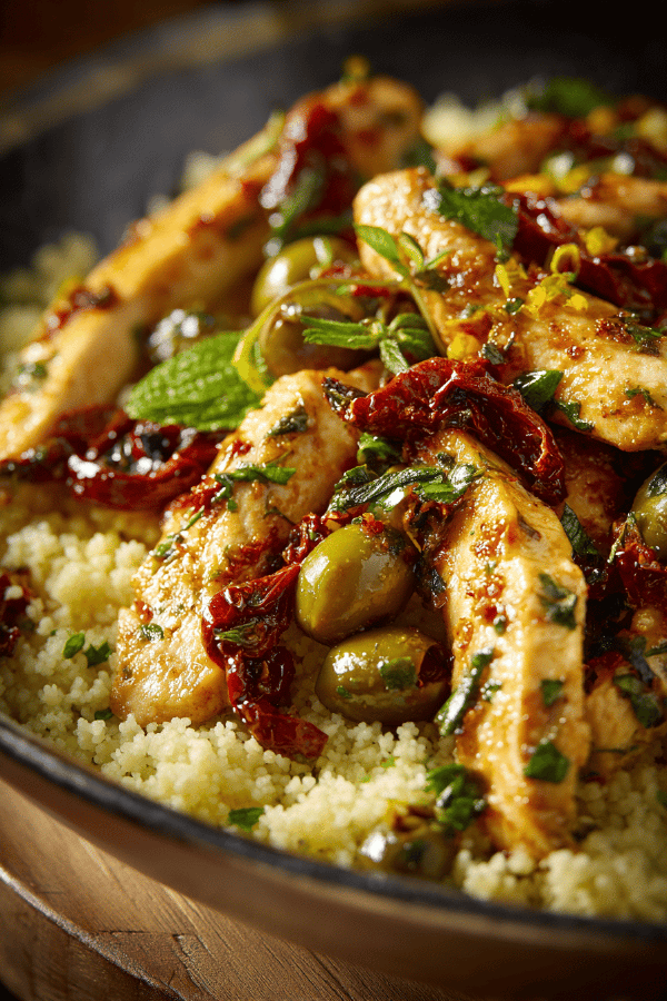 Greek Chicken Stir-fry Twist