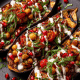 Charred Red Onion Skewers