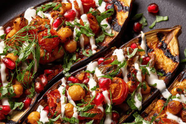 Charred Red Onion Skewers