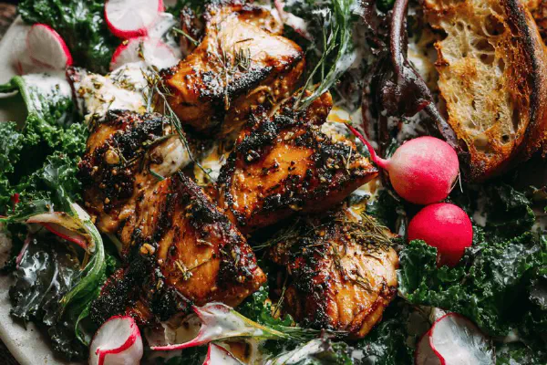 Crunchy Chicken Cobb Salad