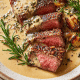 Steak with Jalapeño Miso Butter