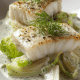 Pan-Seared Mackerel with Celery Root Mash