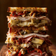 Layered Ham Rocket Sandwich