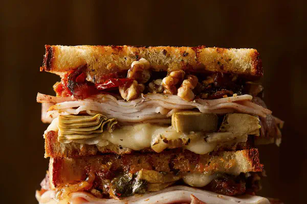 Hearty Layered Sandwich