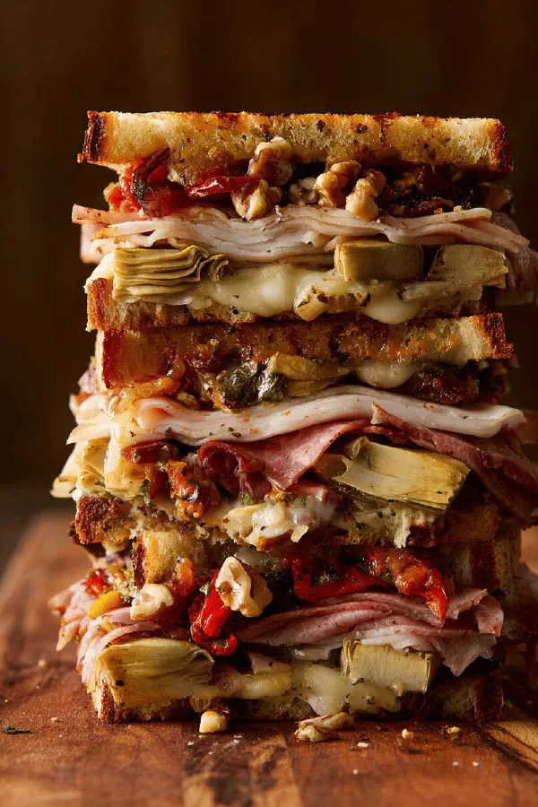 Hearty Layered Sandwich